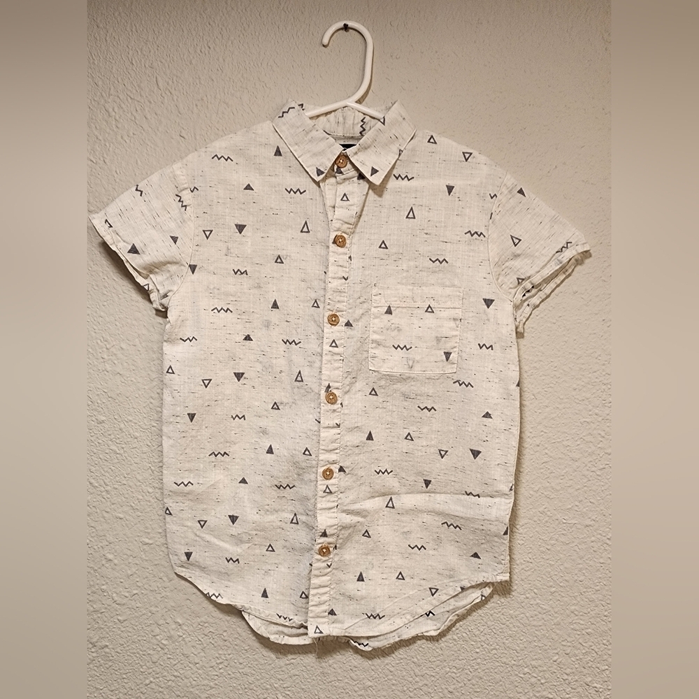 Boys S (6-7) Button Down Shirt